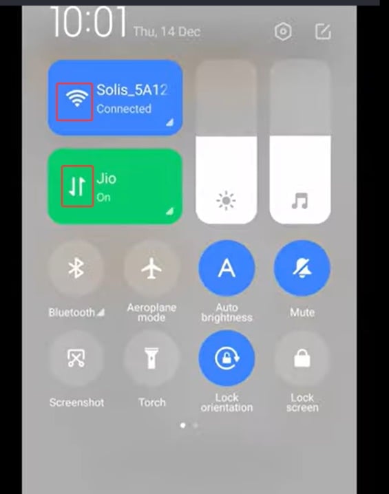 cellular data interference