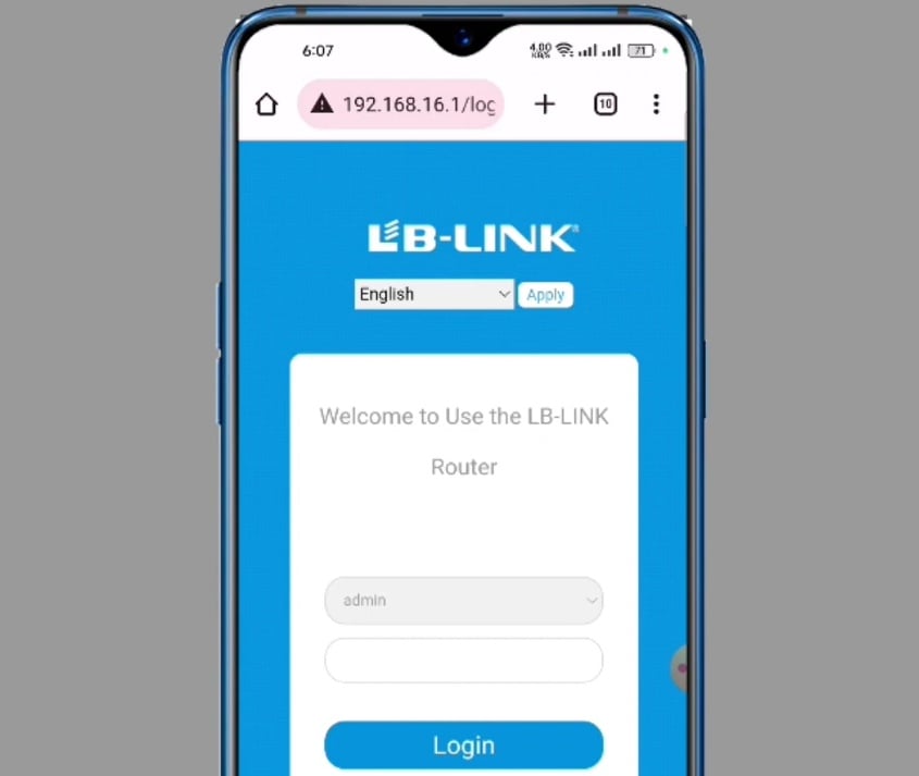 Login