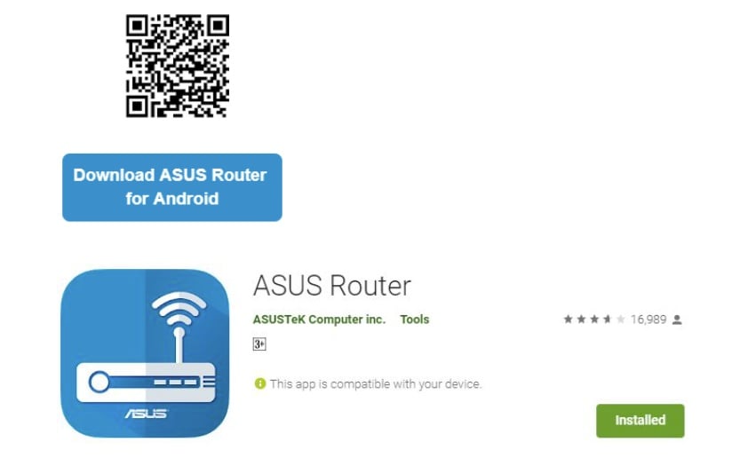 download ASUS Router app