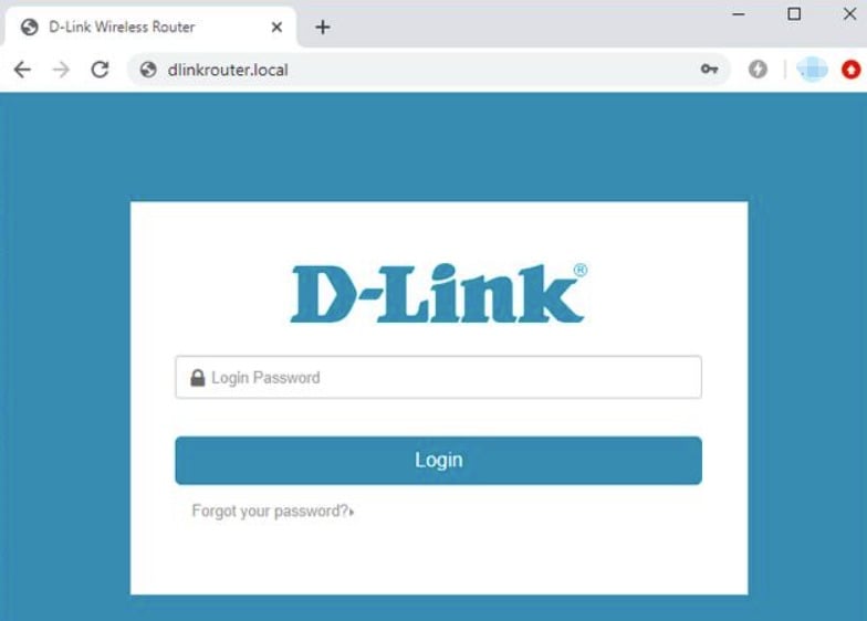 dlink login