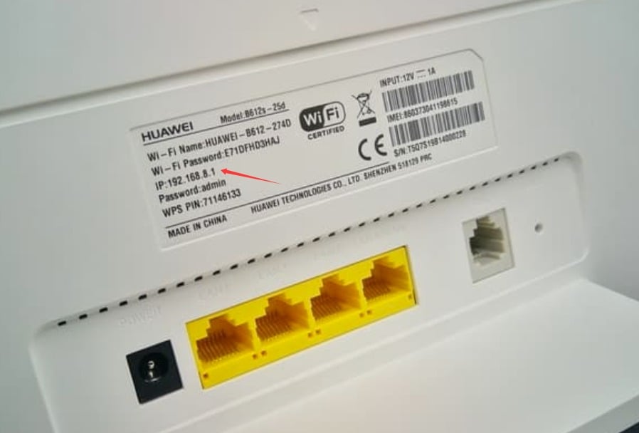 huawei router ip 192.168.8.1