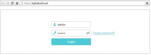enter password