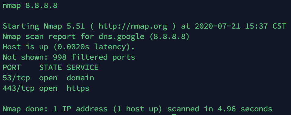 IP-Port scannen